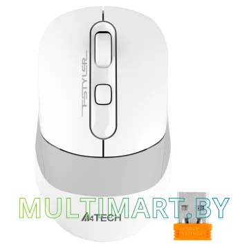 Мышь A4Tech Fstyler FB10C (белый) картинка 2